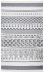 vidaXL szürke-fehér pamutszőnyeg 120 x 180 cm (340120)