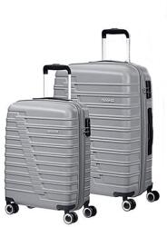 Samsonite ACTIVAIR négykerekű ezüst S, M bőrönd szett-2db - taskaweb