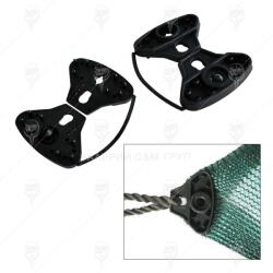 HERLY garden Скоба за мрежа защитна срещу птици (гълъби, косове, скорци и др. ) - "Пеперуда (34970-922)