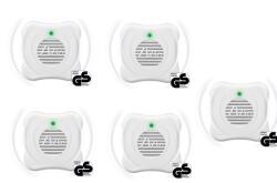 Gardigo Семейна опаковка: 5 бр. Ултразвукови уреди против комари за 25 кв. м. Gardigo (66985-5-10)