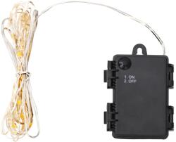 vidaXL LED-es fényfüzér 110 LED-del és légfúvóval 1100 cm (51709)