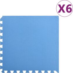vidaXL 6 db kék EVA habszivacs padlószőnyeg 2, 16 ㎡ (92464)