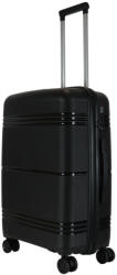 Benzi BZ5749 fekete 4 kerekű közepes bőrönd (BZ5749-M-fekete)