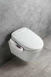 SAPHO Avva Rimless fali WC, Blooming Eko Plus elektronikus bidé ülőkével, fehér NB-1160D-3 (NB-1160D-3)