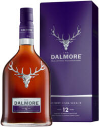 The Dalmore Sherry Cask 12 Years whisky + díszdoboz (0, 7l - 43%)