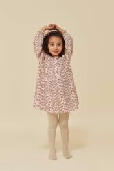 Konges Sløjd gyerek ruha rózsaszín, mini, harang alakú - rózsaszín 86 - answear - 12 990 Ft