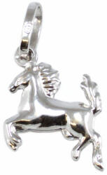Ékszershop Fehér arany lovas medál (1139615)