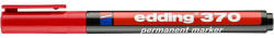 edding 370 Permanent Marker Piros D10 (7580200001)