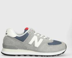 New Balance sportcipő 574 szürke, U574GWH - szürke Férfi 46.5