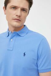Ralph Lauren pamut póló sima - kék XL - answear - 41 990 Ft