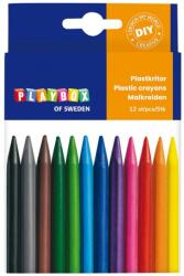Playbox PlayBox: Zsírkréták 12db-os készlet (2470382) - jatekshop