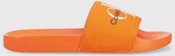 Calvin Klein Jeans papucs SLIDE MONOGRAM CO narancssárga, férfi - narancssárga Férfi 44