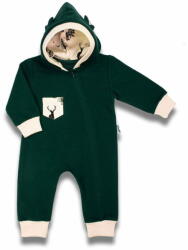  NICOL Bambi zöld baba melegítő ruha kapucnival - 68 (4-6m)