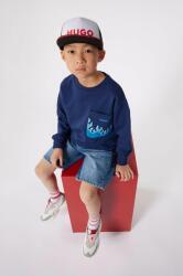 Hugo gyerek farmer rövidnadrág - kék 150