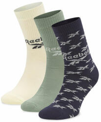 Reebok 3 pár uniszex hosszú szárú zokni Reebok Cl Fo Crew Sock 3P GN7668 Mix 37_39 Férfi