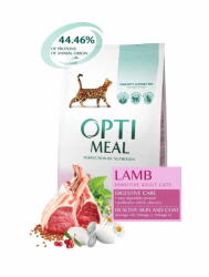 Optimeal Sensitive száraz macskaeledel bárányhússal 4 kg