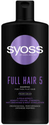 Syoss Full Hair 5 sampon vékony szálú, lelapult hajra 440ml (4-602)