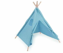  Gyermek sátor Teepee 80x80x95 cm - kék