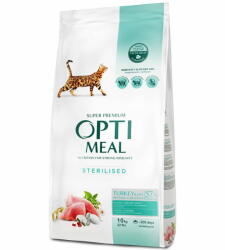 Optimeal szárazeledel sterilizált macskáknak sterilizált fácán 10 kg
