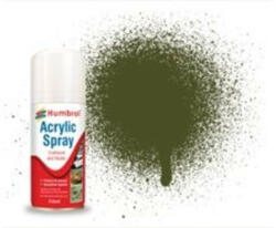 Humbrol Acrylic Spray 150 ml No 155 Olive Drab Matt (AD6155)