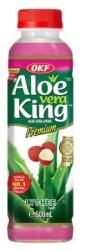 OKF Aloe Vera Ital Licsi Ízű, 500ml (OKF) (8809041426570  09/07/2026 (20db) 12/06/2026 (20db))
