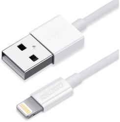 Choetech MFI USB - Lightning töltő adatkábel 1, 2 m fehér (IP0026 white)