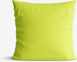 Goldea față de pernă decorativă loneta - verde 40 x 40 cm
