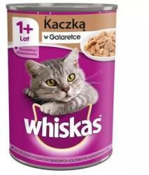 Whiskas Hrana umeda pentru pisici cu rata in aspic 400g