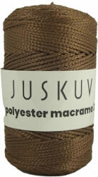 Polyester macrame Juskuv 12 - csokoládé (145 m / 2 mm) (0617)