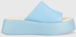 Vagabond Shoemakers bőr papucs COURTNEY női, platformos, 5334.601. 63 - kék Női 38