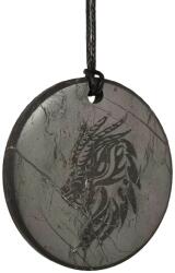R. M. ékszer Shungit medál sárkányfej 50mm (024610)
