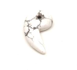 R. M. ékszer Howlit medál átfúrt karom 30-35mm (021357)