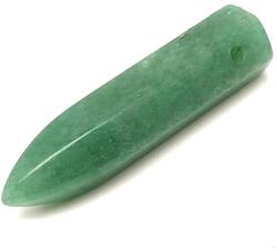 R. M. ékszer Aventurin medál átfúrt csiszolt csúcs 40-45mm (021373)