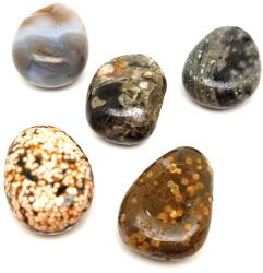 R. M. ékszer Átfúrt Jáspis óceán csepp medál (020990)