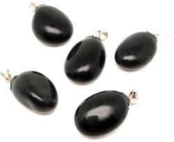 R. M. ékszer Csepp medál obszidián 20-25mm (021021)