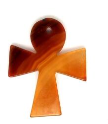 R. M. ékszer Átfúrt medál Achát kereszt 40x50mm (021282)