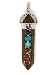 R. M. ékszer Csakra medál vogel Unakit 1x5cm (021675)