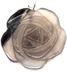 R. M. ékszer Virág medál Achát 3cm (021026)