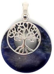 R. M. ékszer Fánk medál életfa Szodalit 3cm (020707)