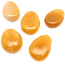 R. M. ékszer Átfúrt Aventurin sárga csepp medál (021797)