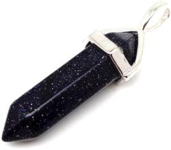 R. M. ékszer Vogel medál goldstone kék 8x30mm (021541)