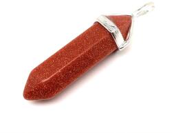 R. M. ékszer Vogel medál goldstone vörös 8x30mm (021542)