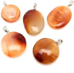 R. M. ékszer Lencse medál Karneol (MDG) (020853)