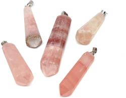 R. M. ékszer Csúcs medál Kalcit rózsa 2, 5-5cm (021878)