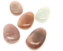 R. M. ékszer Átfúrt Holdkő vegyes csepp medál (020994)