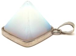 R. M. ékszer Ásvány medálok Piramis medál fémmel Opalit 2x2cm (021070)