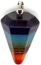 R. M. ékszer Csakra medál hatlap 2x3cm (020914)