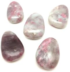 R. M. ékszer Átfúrt Rubellit csepp medál (021811)