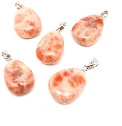 R. M. ékszer 20/25mm Napkő csepp medál (056569)