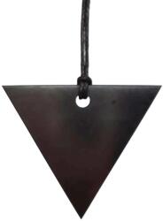 R. M. ékszer Shungit medál háromszög nő 4cm (024530)